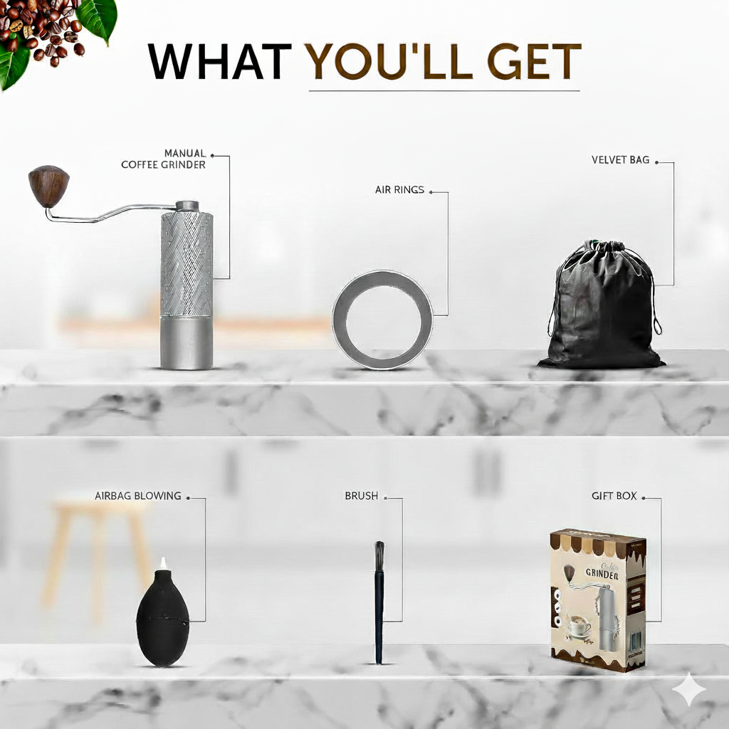 Manual Coffee Bean Grinder