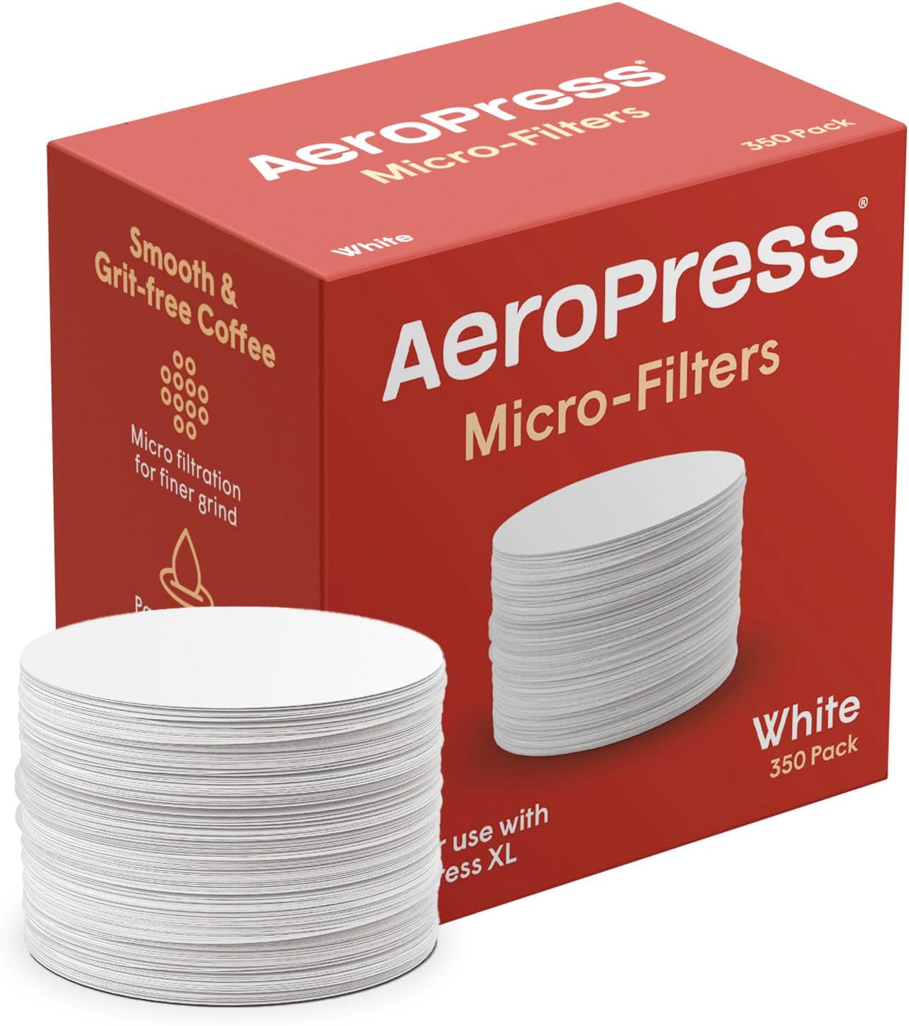 Replacement Filter Pack - Microfilters for  Coffee and Espresso-Style Coffee Maker - 350 Count
